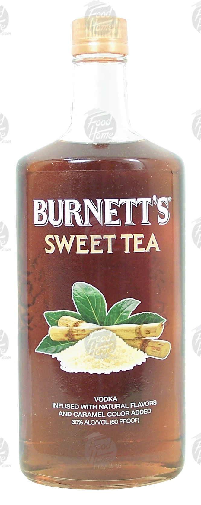 Burnett's Sweet Tea vodka infused with flavors, 30% alc. by vol. Full-Size Picture